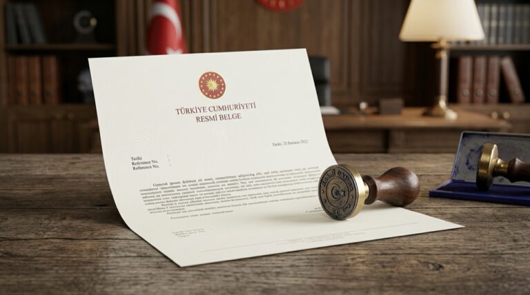 Dışişleri Bakanlığı Onaylı Resmî Belge Tercümesi